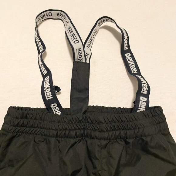 OshKosh B'gosh Black Kids Bottoms with Suspenders - Picture 5 of 14